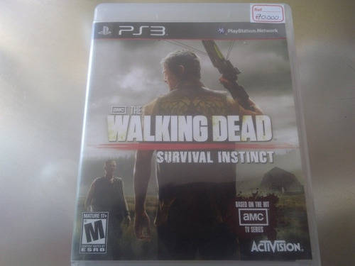 Juego De Playstation 3,the Walking Dead Survival Instinc.
