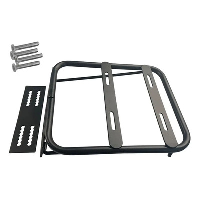 Estante De Extensión De La Caja De Cola De Bicicleta Negro