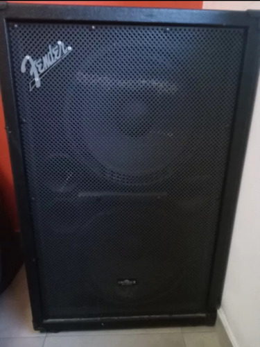 Caja Wenstone N0 Fender P/bajo 2x15 Eminence 500w B215e Leer