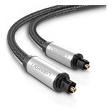 Cable Audio Fibra Optica Digital Toslink Premium 3m Ugreen