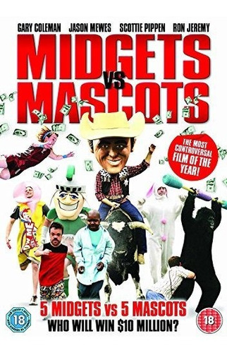 ¡pelea Divertida De Enanos Y Mascotas En Dvd!