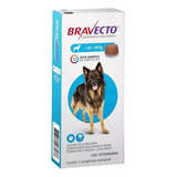 Bravecto Comprimido Cão Anti Pulga Carrapato 20a40kg 1000mg