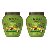 Creme Skala 1kg Cafe Verde E Ucuuba-kit C/2un