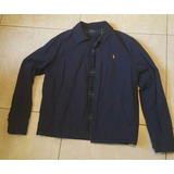 Chamarra Polo Ralph Lauren Hombre Azul Original Bomber 