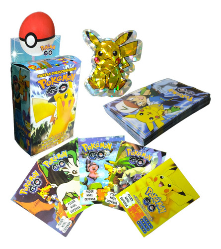 Mazo De 40 Cartas Pokemon Go Coleccionables 1° Edicion 
