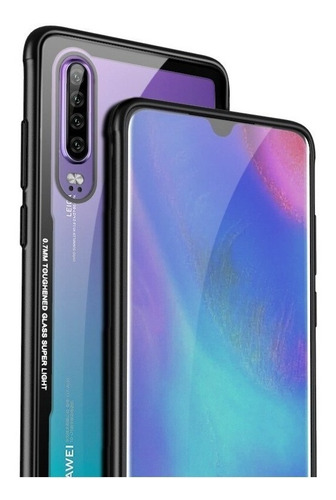 Mica + Funda Case Lujo Huawei Mate 20 P20 P30 Y7 Y9 Nova 3 4