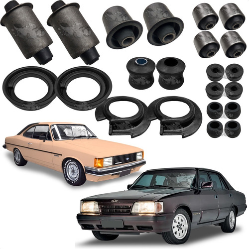 Kit Suspensao Tras Calço Buchas (2ld) Opala Caravan 80...92