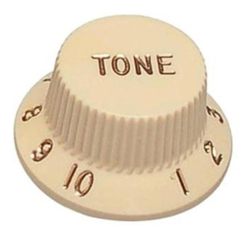 Knob Santo Angelo Creme Tone Para Guitarra Strato.