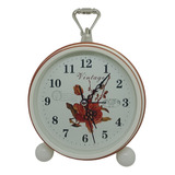 Reloj De Mesa ,escritorio Vintage Deco , Metal 