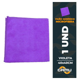 Paño Microfibra Genérico 40x40 - 1 Unidad (colores) Color Violeta