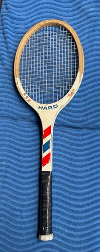  Raqueta De Tenis Hard Junior  Vintage De Madera .