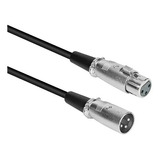 Cable Xlr Macho A Xlr Hembra De 1 Metro - Xlr-c1