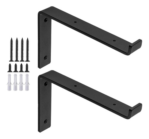 Soportes De Estante De Pared De Metal, Soporte De 8 Pulgadas