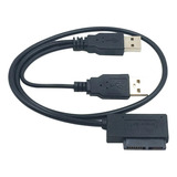 Cable Adaptador Mini Sata A Usb 2.0 7 Dvdc D-rom Laptop