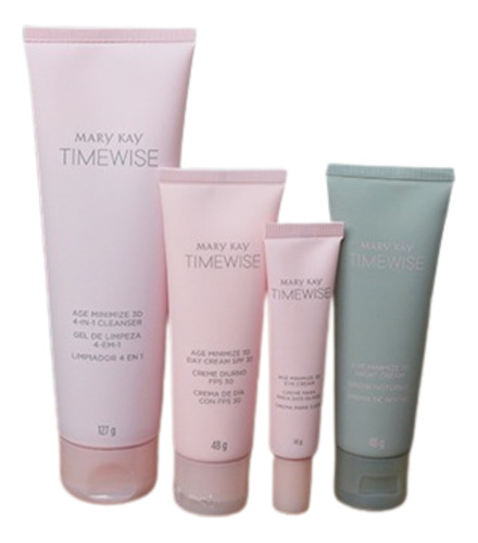 Kit Timewise 3d Mary Kay  - Skincare  Pele Normal/seca Ikf