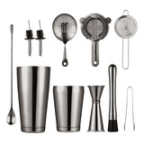 Set De Utensilios De Cocina Shaker Bartender Boston Steel Co