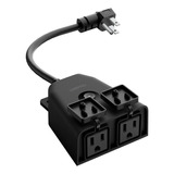 Enchufe Inteligente Wemo Wifi Smart Outdoor Plug Wsp090negro Color Negro