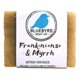 Bluebyrd Soap Co. Frankincense & Mirra All Natural Jabn Barr