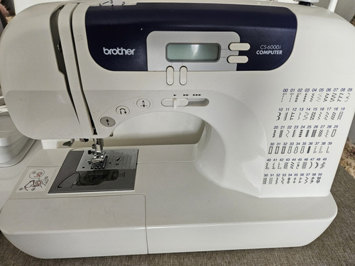 Maquina De Coser Brother Cs-6000i Motor Quemado Repuestos