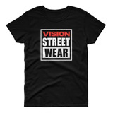 Playera Vision Street Wear -negra-