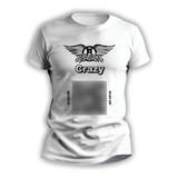 Remera Hombre Mujer Rockeras Interactivas Qr Aerosmith- 3132