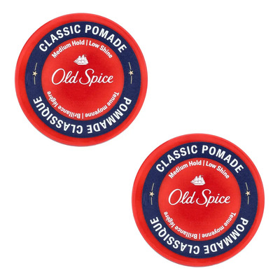Pomada Para Cabello Old Spice Fijación Media Mate 63g Pack 2 | MercadoLibre