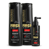  Kit Shampoo+condicionador+loção Força C/pimenta 800ml