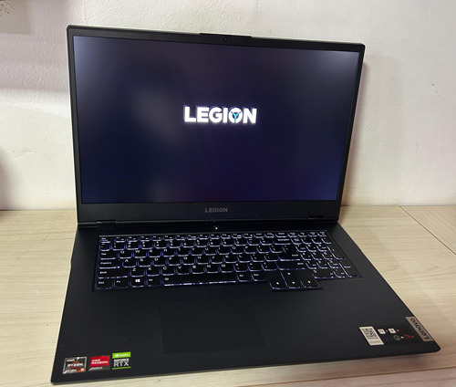 Notebook Lenovo Legion 5 17  Amd Ryzen5 16gb 1t Rtx3060 Azul