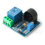 Modulo De Proteccion Sobrecorriente Ac Sensor 5a + Rele 5v