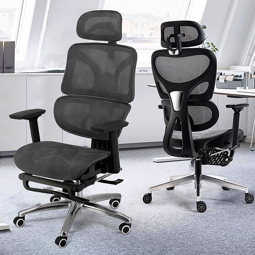 Silla De Oficina Ergonómica Silla Ejecutiva Con Reposapiés