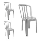 Cadeira De Plástico Resistente 182kg Inmetro - Seminovo