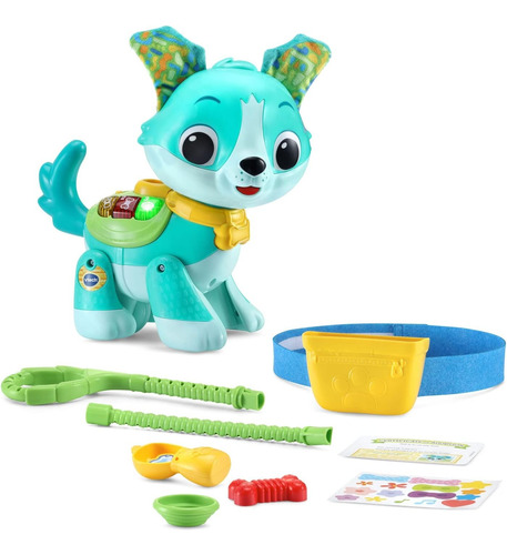 Vtech Let's Go Rescue Pup, Mascota Interactiva Ingles