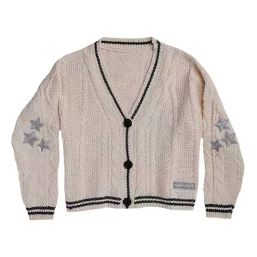 Cardigan Folclórico De Lana Taylor Swift