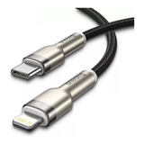 Cable Para iPhone Baseus Tipo C Carga Rápida 20w 100cm Negro