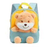 Mochila Infantil Para Preescolar, Niños Pequeños, Mochila De Oso De Peluche Desmontable Diseño Encantador, Resistente, Cómoda, Espaciosa Para Juguetes