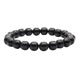 Power Ionics Pulsera De Turmalina Negra, Pulsera De Protecci