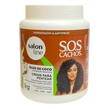 Creme Para Pentear S.o.s Cachos Coco Salon Line 1kg