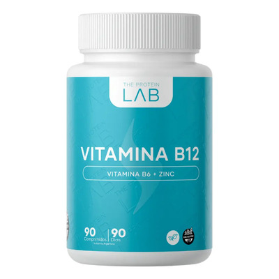 Vitamina B12 B6 Zinc The Protein Lab Pack 3 Meses 90 Comprimidos Energía Memoria | Mismo precio en cuotas