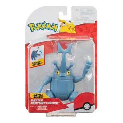 Jazwares Pokemon Battle Feature Figura De Accion Heracross Deluxe | Meses sin interés
