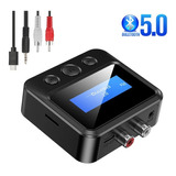 Receptor Transmissor De Áudio Bluetooth 5.0 Rca 3.5mm