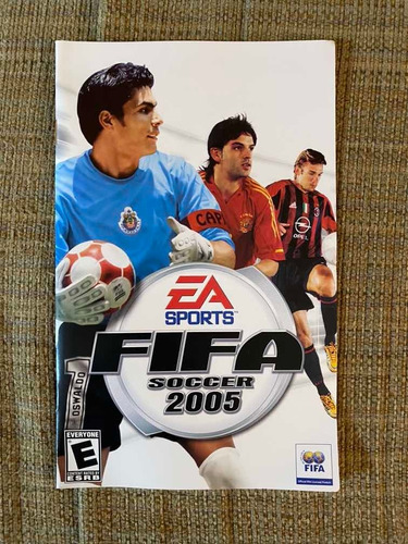 Manual Fifa Soccer 2005 Para Ps2 - No Incluye Juego