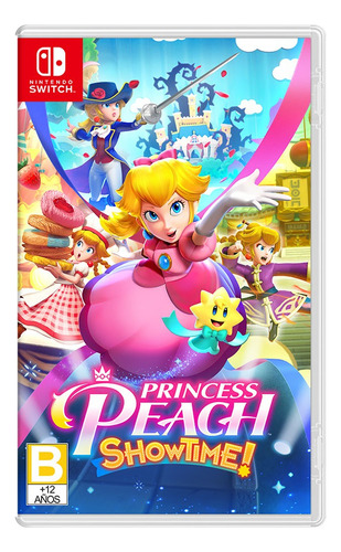 Jogo Princess Peach Showtime Nintendo Switch Midia Fisica