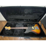 Fender Jazzmaster Blacktop Hs Mexicana Com Case Gator