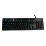 Teclado Mecânico Gamer Logitech G512 Carbon Abnt2 Rgb Usb