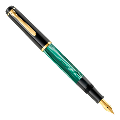 Caneta Tinteiro Pelikan M200 Green Pena M Clássica