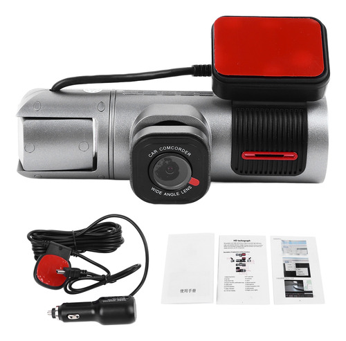 Dashcam Cámara Auto Visión Nocturna 1080p 3.16in Wifi + Gps