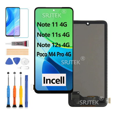 Para Redmi Note 11/11s 4g/12s 4g Pantalla Display Incell