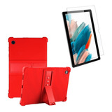 Kit Vidrio Y Forro Table Para Samsung Tab A8 10.5 2021 Antig
