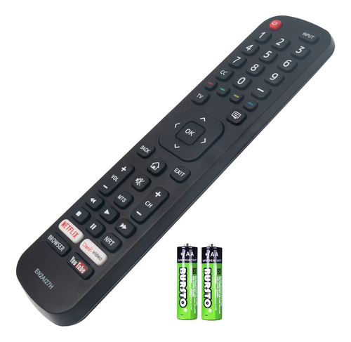 Control Remoto Para  Hisense Smart Tv En2ai27h Uhd 4k 