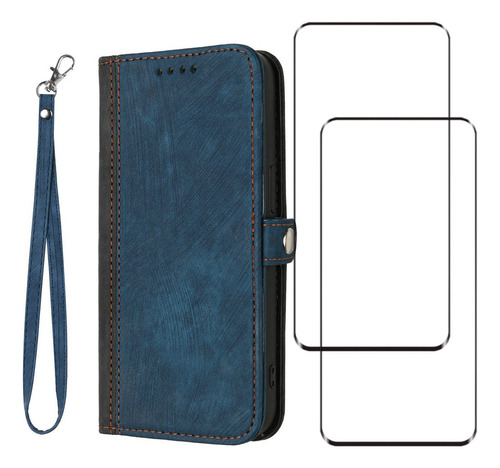 Funda Magnética Piel Para iPhone Tarjetas Tapa Tipo Cartera